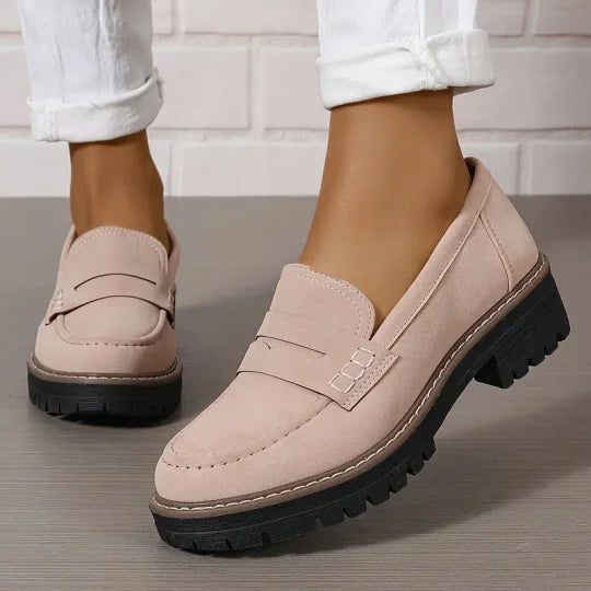 Chaussures confortables à plateforme épaisse pour femmes 