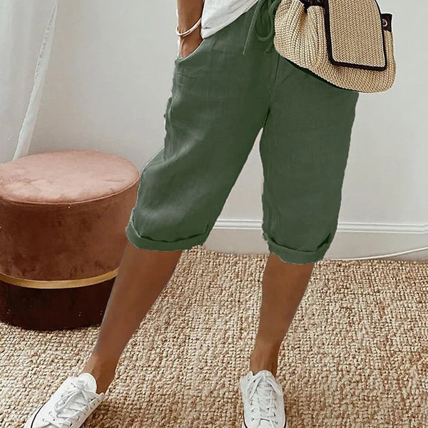 Martha™ | Comfortable shorts with a rolled-up hem