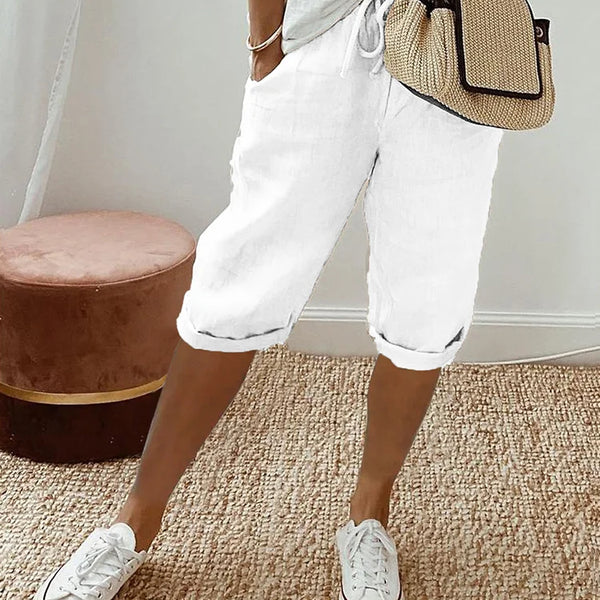 Martha™ | Comfortable shorts with a rolled-up hem