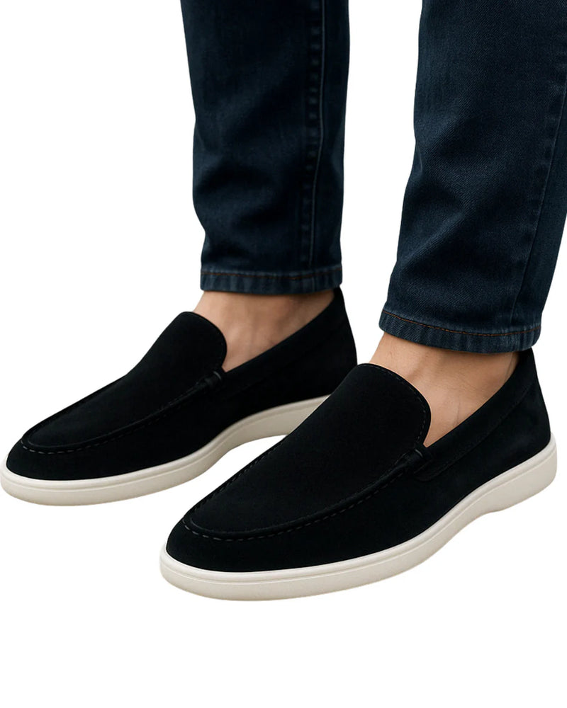 Mocassins chics en daim