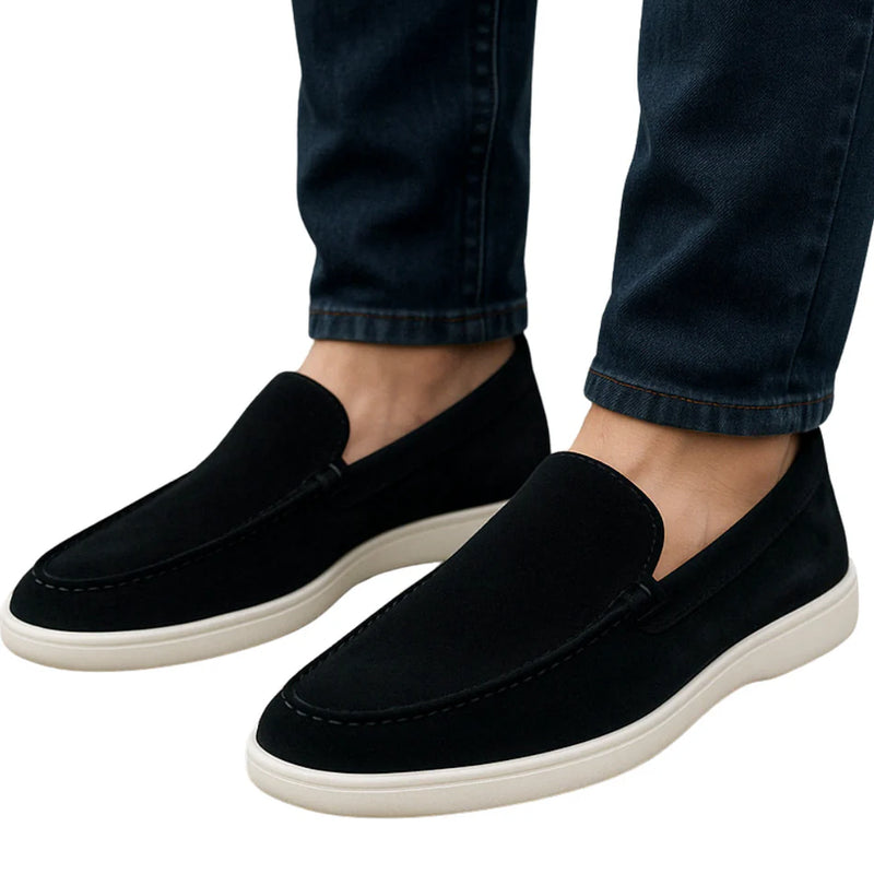 Mocassins chics en daim
